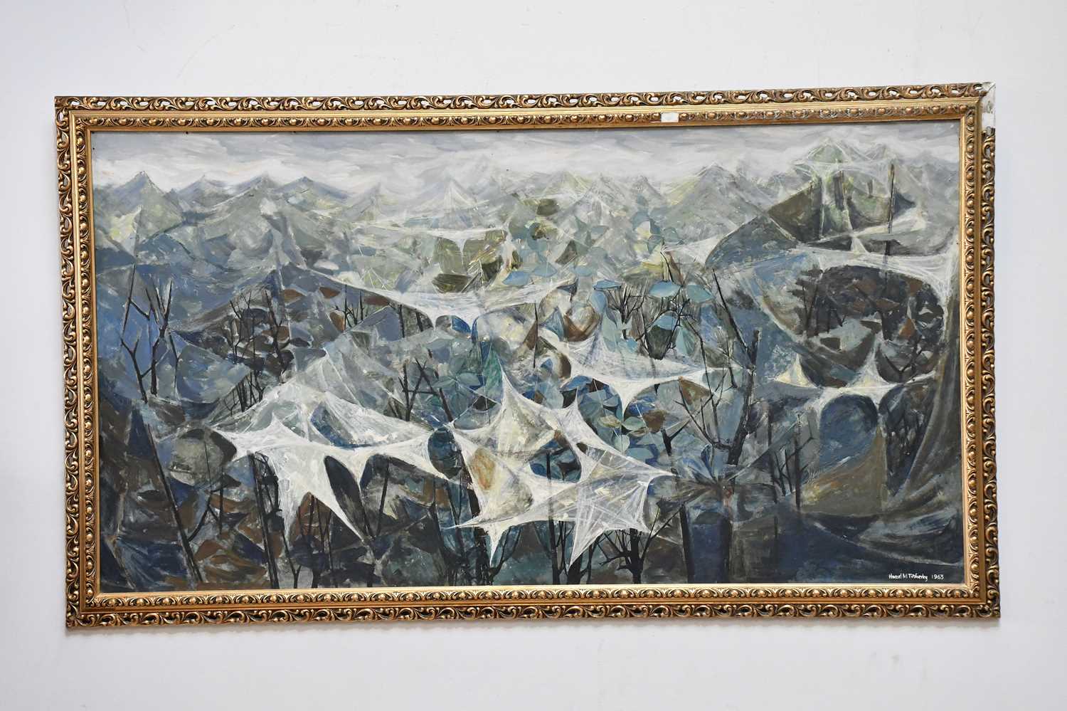 Lot 1823 - HAZEL TITHERLEY (born 1935); oil on board,...