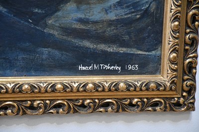 Lot 1823 - HAZEL TITHERLEY (born 1935); oil on board,...