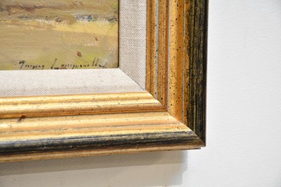 Lot 1811 - JAMES LONGUEVILLE PS PBSA (born 1942), oil on...