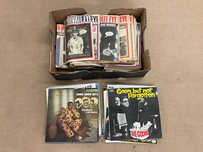 Lot 82 - THE GOON SHOW; a collection of records all...