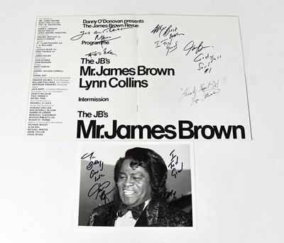 Lot 272 - JAMES BROWN; a programme for 'James Brown in...