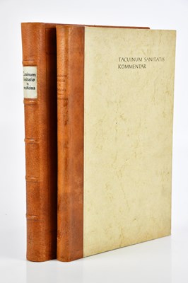 Lot 233 - UNTERKIRCHER (F), edit, TACUINUM SANITATIS IN...