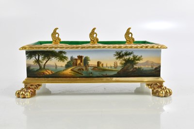 Lot 759 - ATTRIBUTED TO PARIS PORCELAIN; a late 19th...