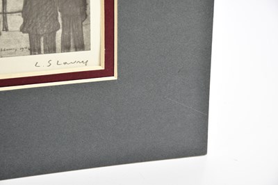 Lot 3 - LAURENCE STEPHEN LOWRY RBA RA (1887-1976);...
