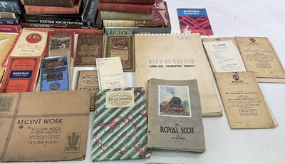 Lot 491 - A quantity of miscellaneous books and maps, to...