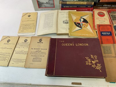 Lot 491 - A quantity of miscellaneous books and maps, to...