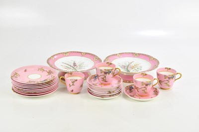 Lot 834 - T C BROWN-WESTHEAD; a part tea service with...