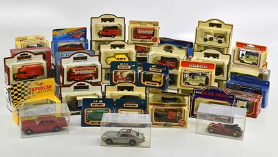 Lot 741 - A large collection of model vehicles,...