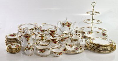 Lot 824 - ROYAL ALBERT; an extensive part tea and dinner...