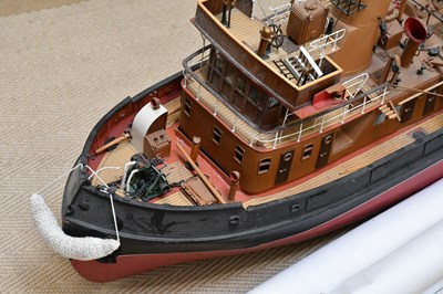 Lot 727 - CALDER CRAFT; a scale 1:32 harbour tug, 'Imara'...