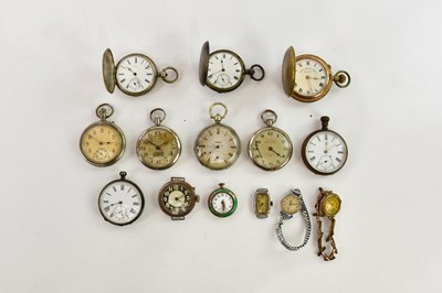 Lot 591 - A collection of assorted pocket, wrist and fob...