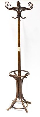 Lot 39 - An early 20th century freestanding bentwood...