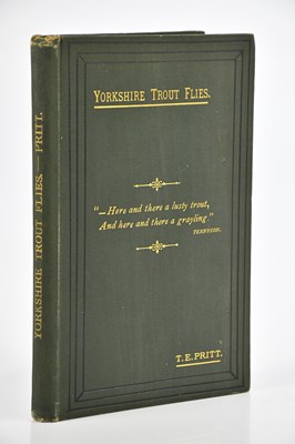 Lot 90 - PRITT (T), YORKSHIRE TROUT FLIES, with 12...