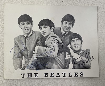 Lot 1864A - THE BEATLES; an Official Beatles Fan Club...