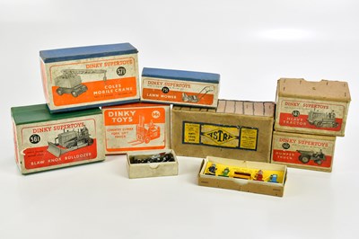 Lot 726 - DINKY; a collection of boxed models including...