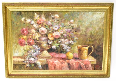 Lot 644 - J. BOUCHER (20th century); oil on canvas,...