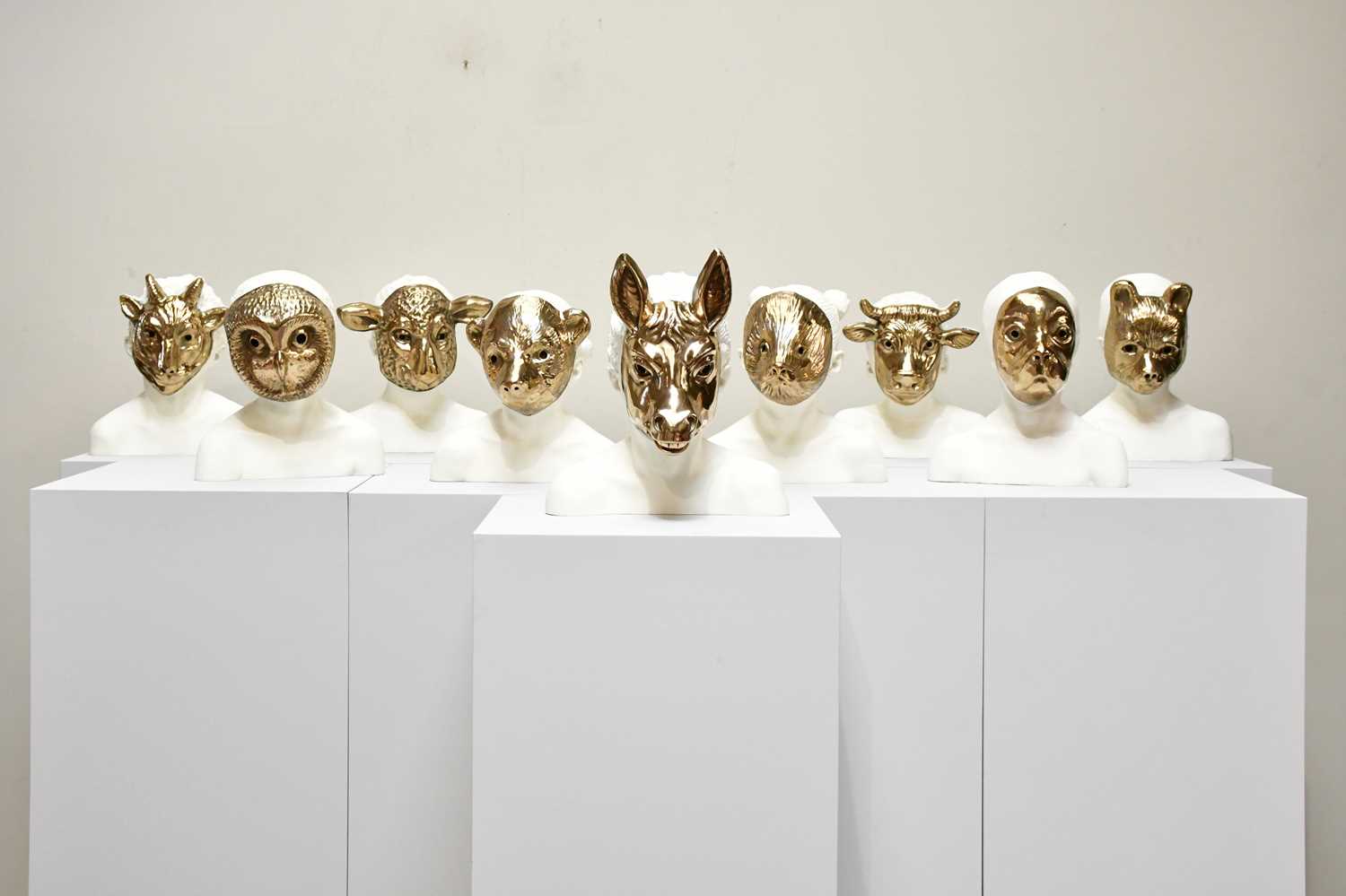 Lot 1 - CHARMING BAKER (b.1964); a set of nine (white)...