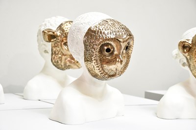 Lot 1 - CHARMING BAKER (b.1964); a set of nine (white)...