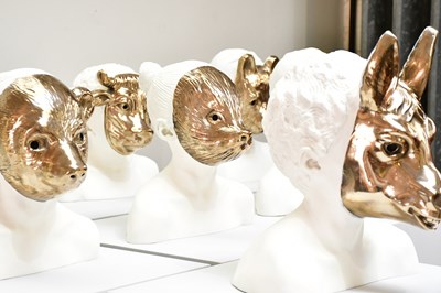 Lot 1 - CHARMING BAKER (b.1964); a set of nine (white)...