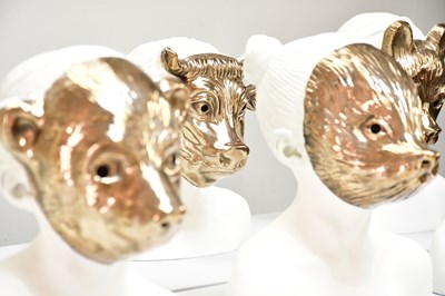 Lot 1 - CHARMING BAKER (b.1964); a set of nine (white)...