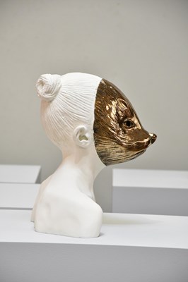 Lot 1 - CHARMING BAKER (b.1964); a set of nine (white)...