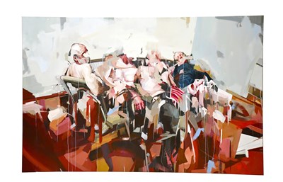 Lot 172 - BENJAMIN COHEN (born 1986); oil and acrylic on...