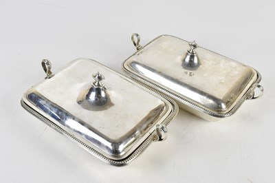 Lot 269 - GOLDSMITHS & SILVERSMITHS; a near pair of...