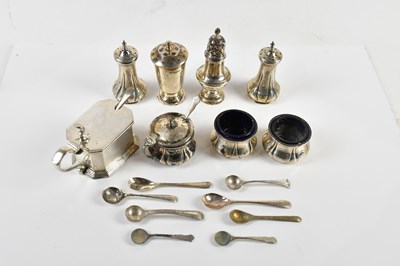 Lot 317 - JAMES DEAKIN & SONS; an Edward VII hallmarked...