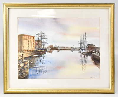 Lot 677 - M. BRADLEY (20th century); watercolour,...