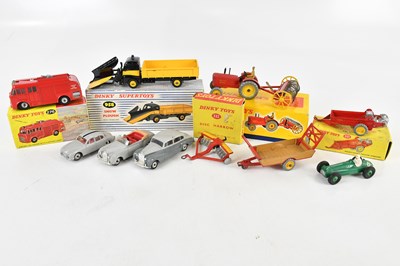 Lot 893 - DINKY TOYS; a small collection of diecast...