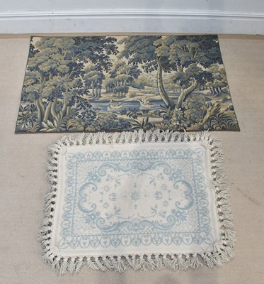 Lot 295 - A modern Chinese style rug with floral...