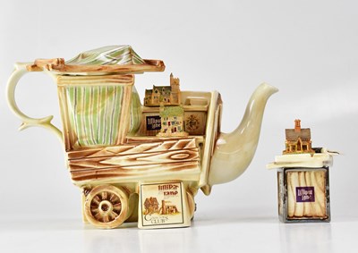 Lot 489 - PAUL CARDEW; a large novelty teapot 'Lilliput...