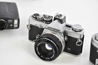 Lot 2675 - Three cameras, including a Zorki-4K...
