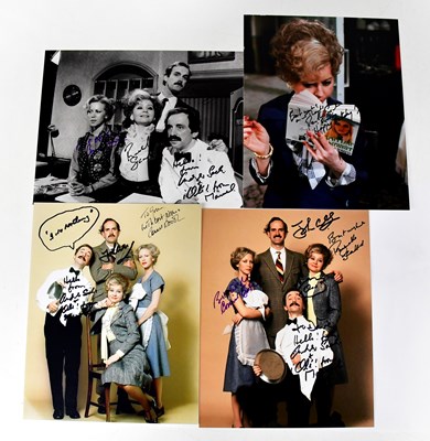 Lot 332 - FAWLTY TOWERS; four stills from the TV series...