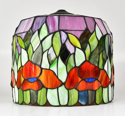 Lot 145 - A Tiffany-style lampshade, height 28cm.