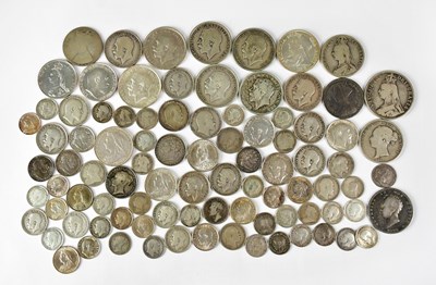 Lot 746 - A collection of UK silver coinage to include...