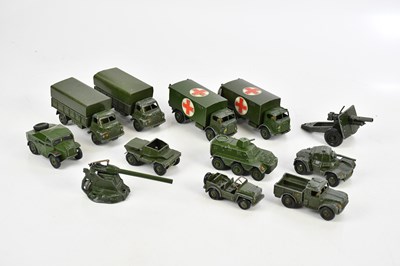 Lot 941 - DINKY; a collection of playworn military...