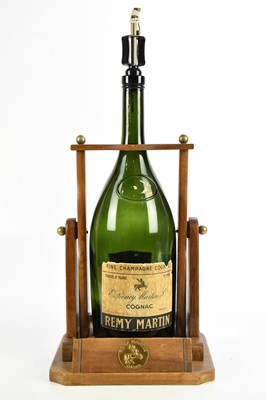 Lot 810 - COGNAC; a single empty magnum bottle of Remy...