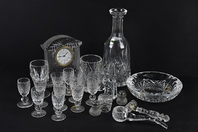 Lot 591 - WATERFORD; a collection of cut glass including...