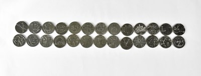 Lot 765 - THE ROYAL MINT; a full set of the 'Great...