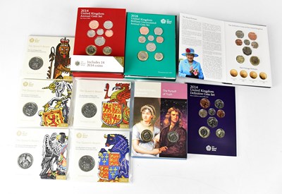 Lot 761 - THE ROYAL MINT; a collection of coin sets to...