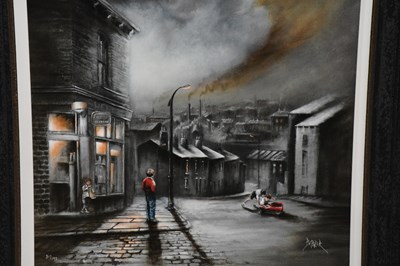 Lot 1648 - BOB BARKER (born 1954); giclee on board,...