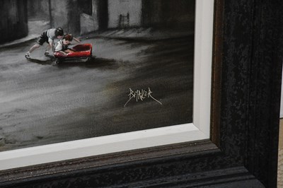 Lot 1648 - BOB BARKER (born 1954); giclee on board,...