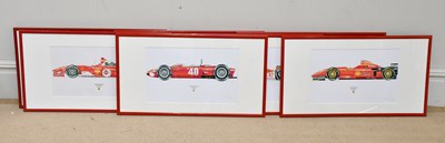 Lot 1027 - FORMULA ONE (F1) INTEREST; a collection of six...