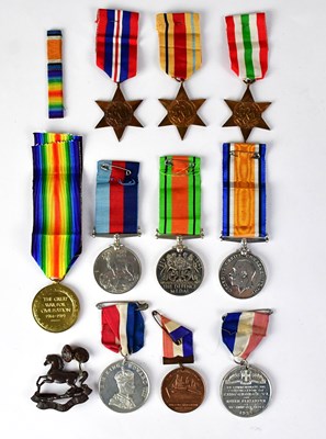 Lot 587 - A group of medals and related ephemera,...