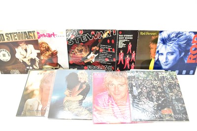 Lot 164 - POP; seventeen records comprising ten albums...