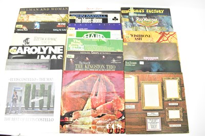 Lot 162 - ROCK AND POP; twenty-one albums including...