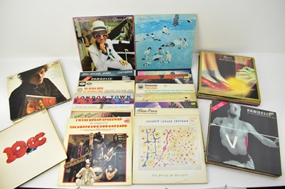 Lot 173 - ROCK; over fifty albums comprising two by...