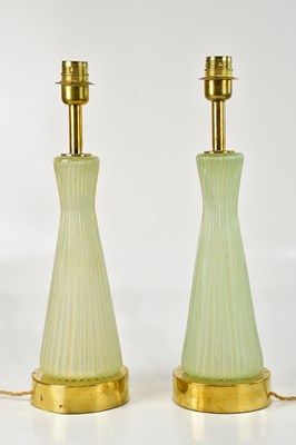 Lot 95 - BAROVIER & TOSO; a pair of contemporary Murano...