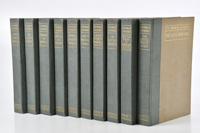 Lot 298 - BARRIE (J.M), THE KIRRIEMUIR EDITION, 10 vols,...